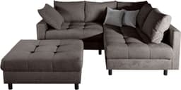 COLLECTION AB Ecksofa Toni L-Form | Grau