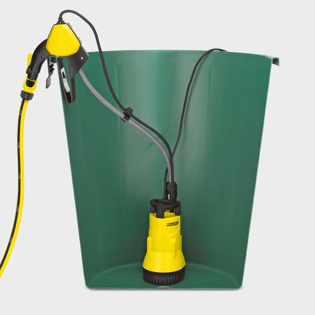 Kärcher BP 1 Barrel Regenfasspumpe | Gelb