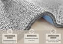 HANSE Home Teppich Wolly 2 | Grau 4