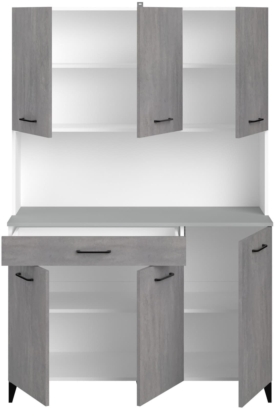 Parisot Malice 11 Buffet | Grau