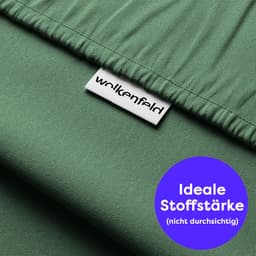Wolkenfeld Spannbettlaken | Grün