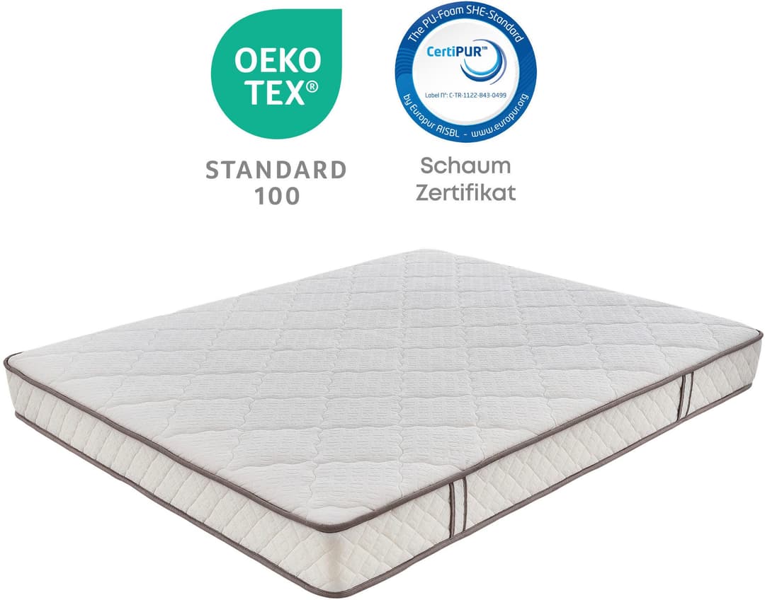 Yatas Bedding Penta Z Taschenfederkernmatratze | Weiß