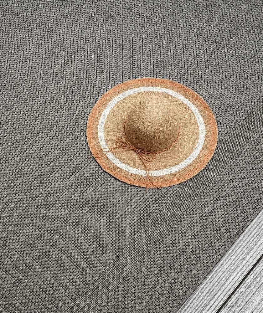 the carpet Teppich Mistra | Grau