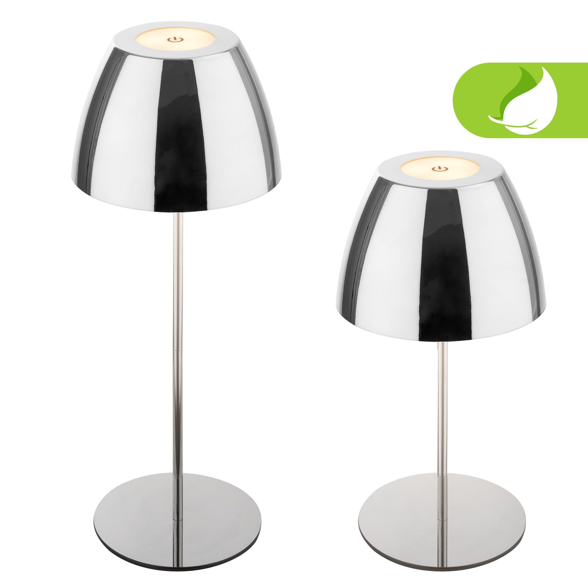 Briloner Leuchten Tischleuchte Serina | Silber
