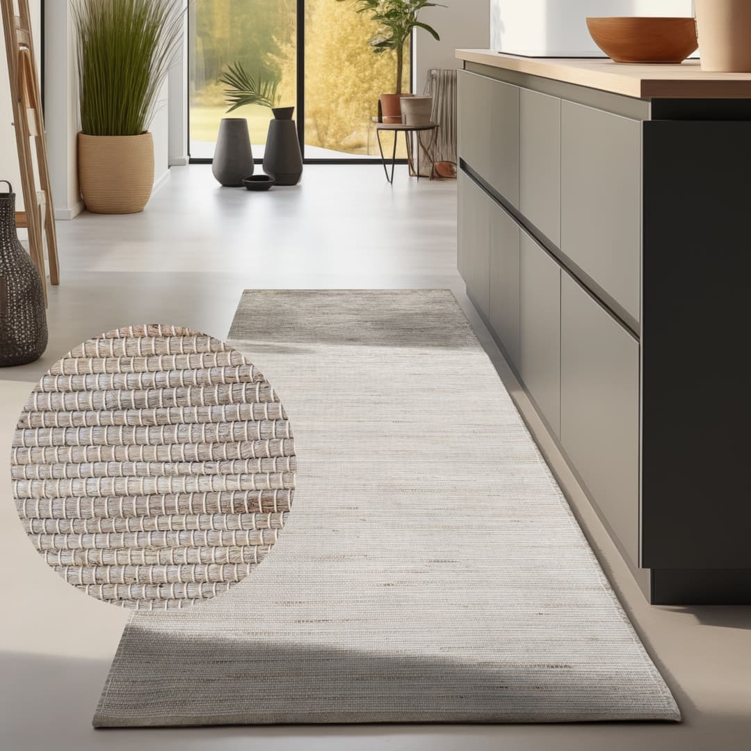 HANSE Home Teppich Dhaka Juteteppich | Braun