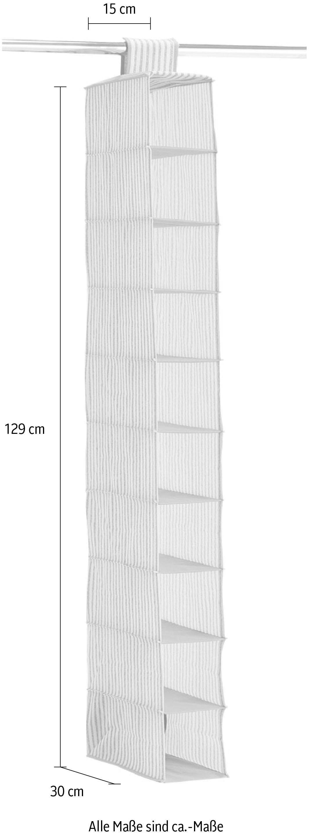 Zeller Present Allzweckkorb Stripes | Beige