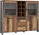 FORTE Highboard Clif | Holztöne 2