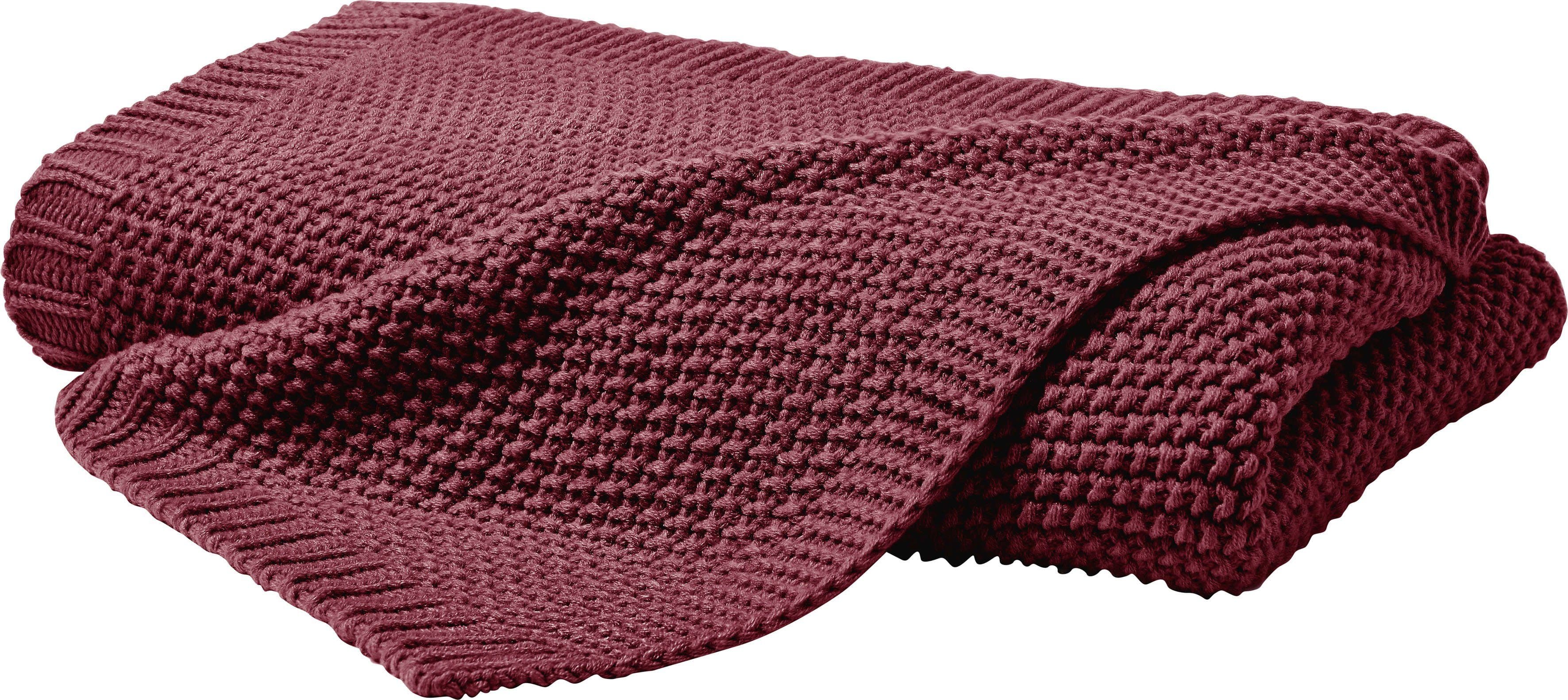 Wohndecke Strick, Primera | Terrakotta