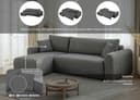 OTTO home Ecksofa JONAA L-Form | Grau 3