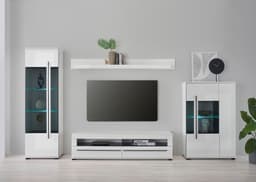 Home affaire Wohnwand Cantara | Weiß
