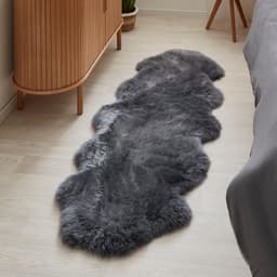 LUXOR living Fellteppich Namika | Grau