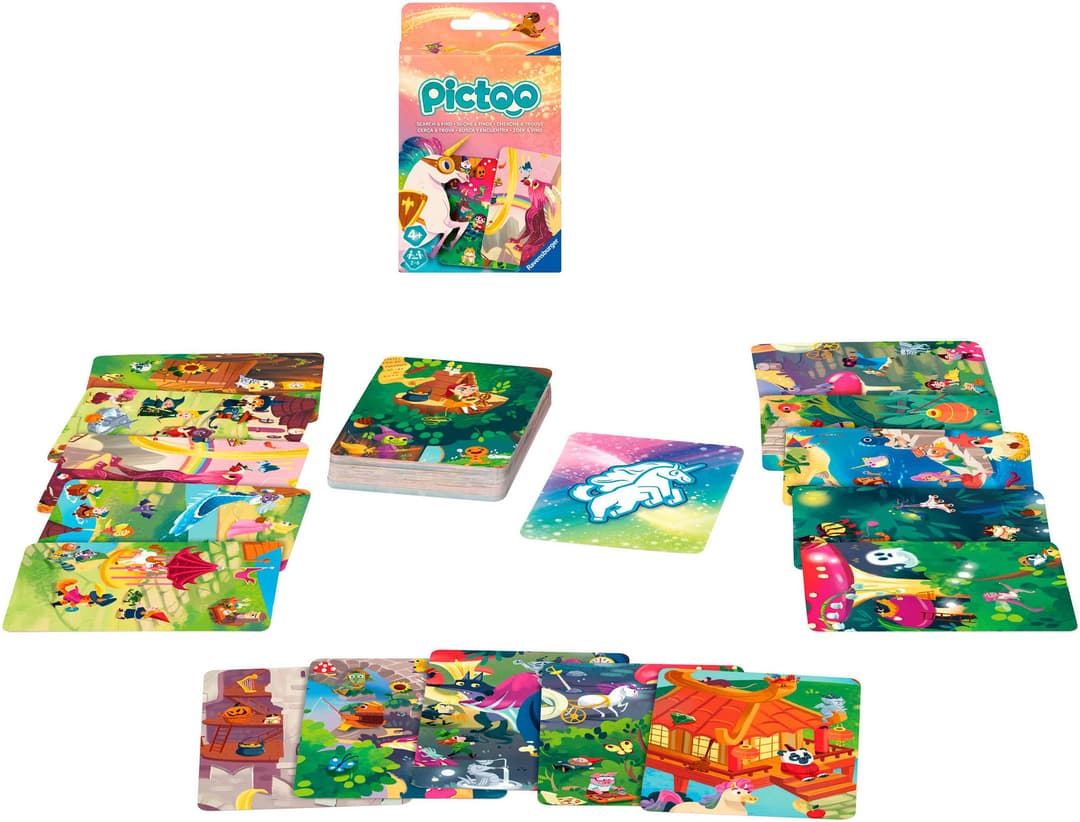 Ravensburger Spiel Pictoo Fantasy | Mehrfarbig