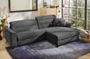 Jockenhöfer Gruppe Ecksofa Double One L-Form | Grau 2