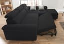 Jockenhöfer Gruppe Ecksofa Landshut L-Form | Schwarz 3