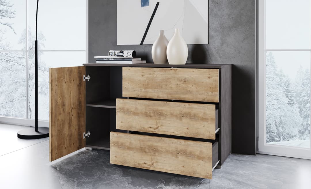 OTTO home Sideboard PARIS | Holztöne