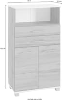 welltime Midischrank Emmi | Weiß 2