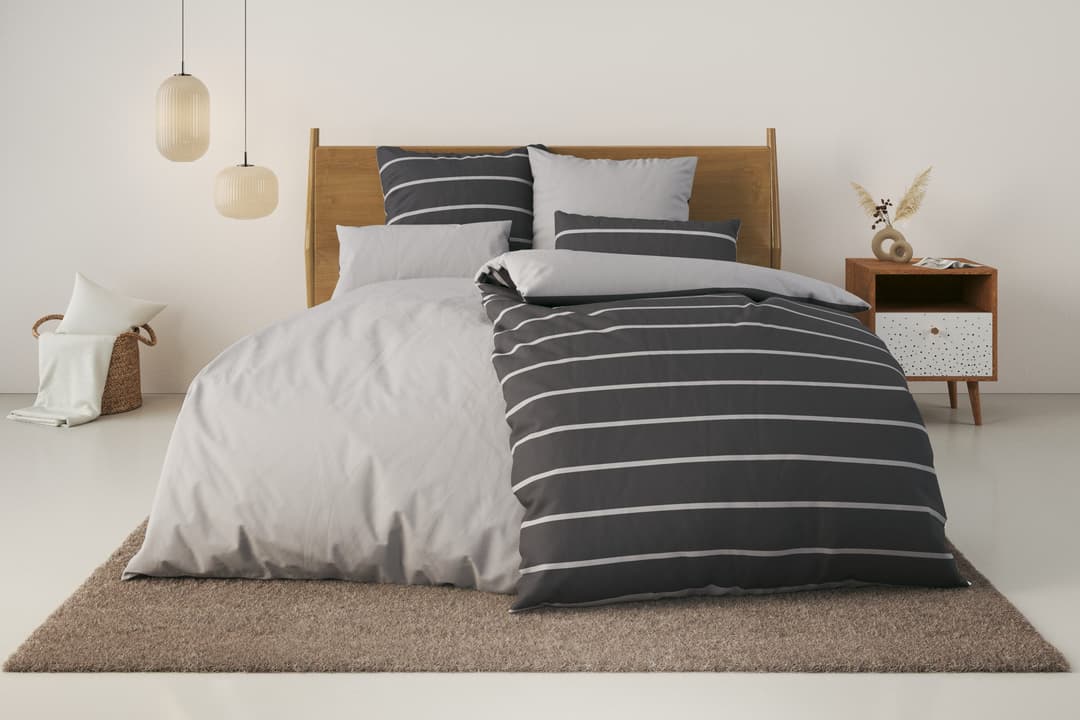 OTTO home Bettwäsche Katja | Grau