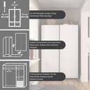 OTTO home Schwebetürenschrank PAULLY | Weiß 3
