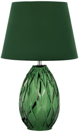 Pauleen Tischleuchte Crystal Velvet | Grün