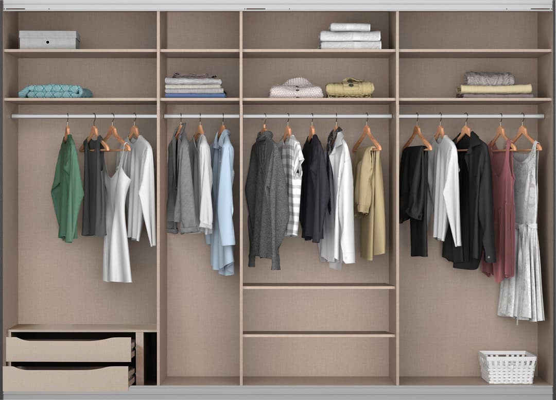 rauch ORACLE Schwebetürenschrank | Weiß