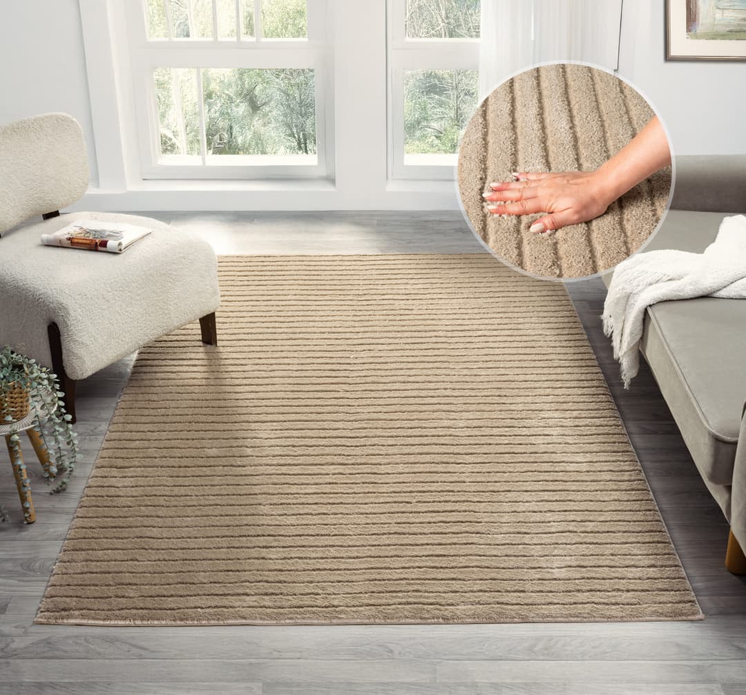 LeGer Home by Lena Gercke Teppich Selma | Beige