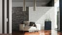 living walls Vliestapete Black & White | Schwarz 2