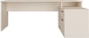 FORTE Eckschreibtisch Tezaur | Beige 4