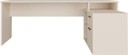 FORTE Eckschreibtisch Tezaur | Beige