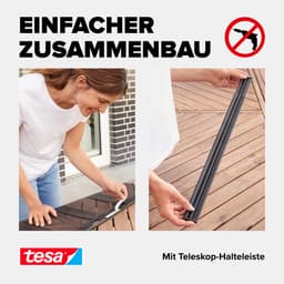 tesa Insektenschutz-Tür Insect Stop ALU Lamellentür teleskopierbar