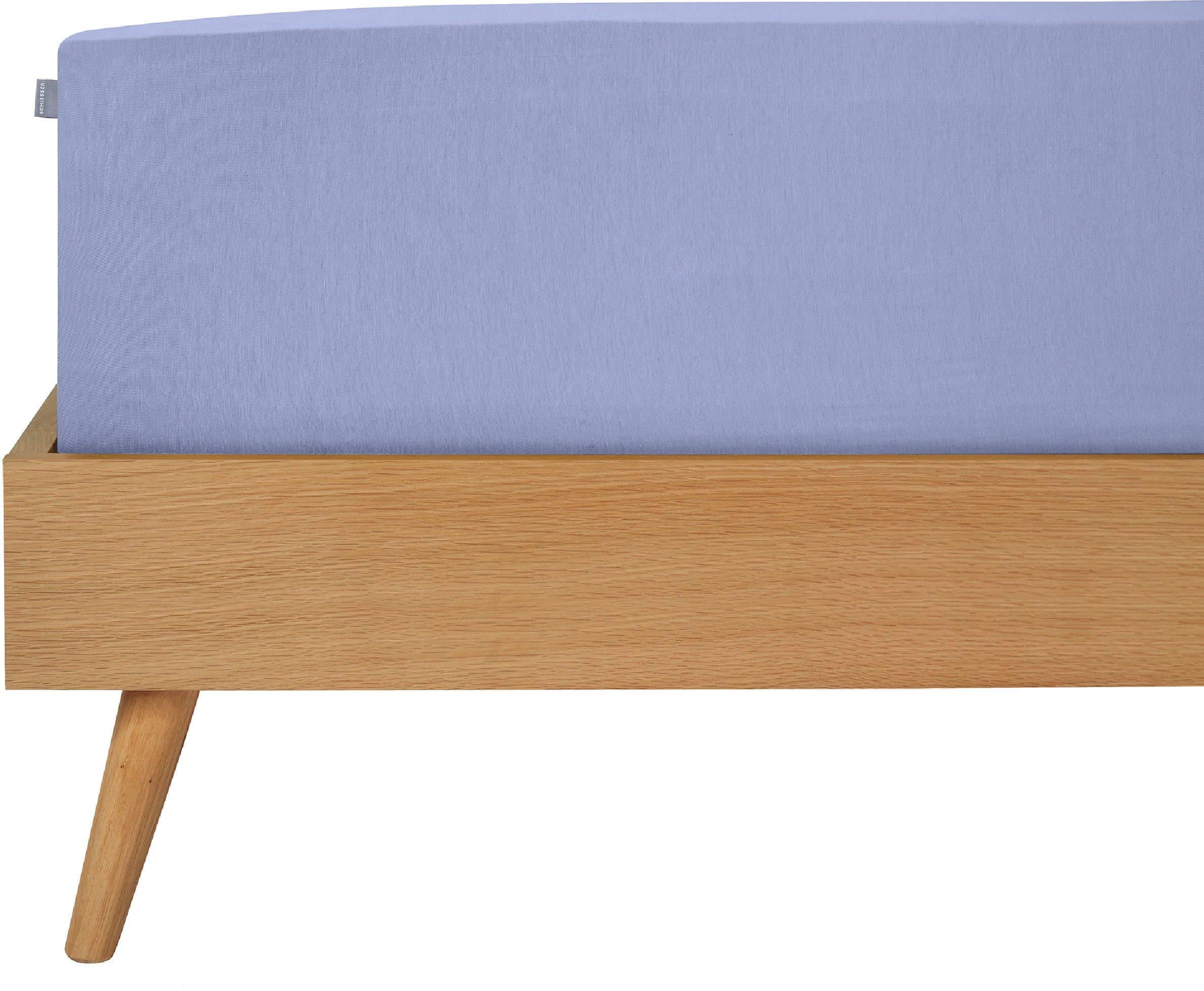 Schiesser Spannbettlaken Elli | Lila