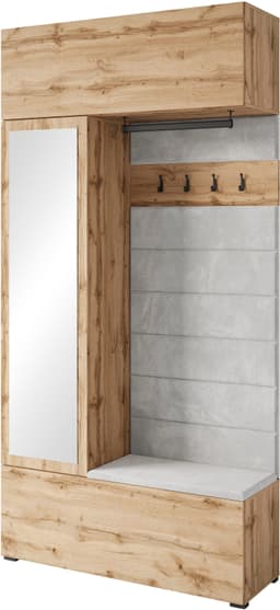 Home affaire Garderoben-Set TEJO | Holztöne