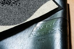 wash+dry by Kleen-Tex Läufer Salt & Pepper | Grau