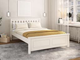 OTTO home Bett Fredegard | Weiß
