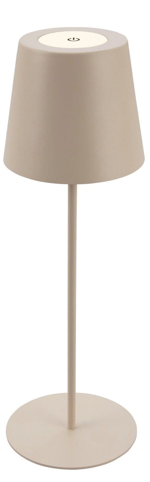 Briloner Leuchten LED Außen-Tischleuchte Coloris | Beige