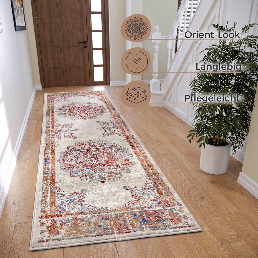HANSE Home Teppich Maderno Läufer | Beige