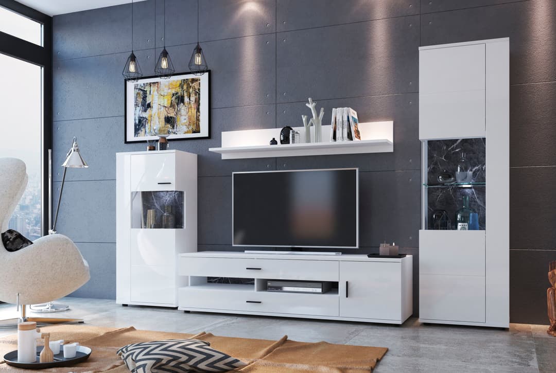 OTTO home Wohnwand Henley | Weiß