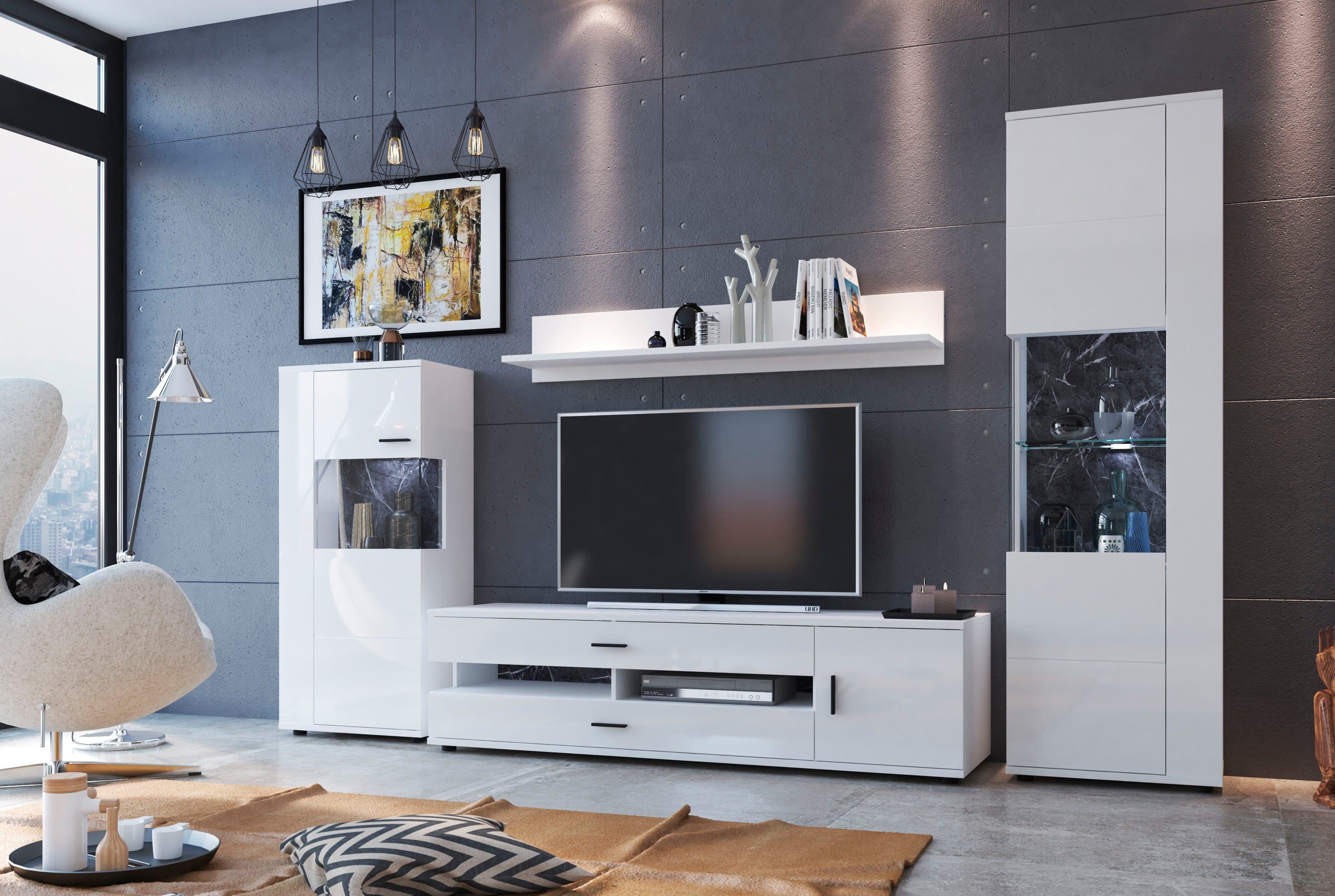 OTTO home Wohnwand Henley | Weiß