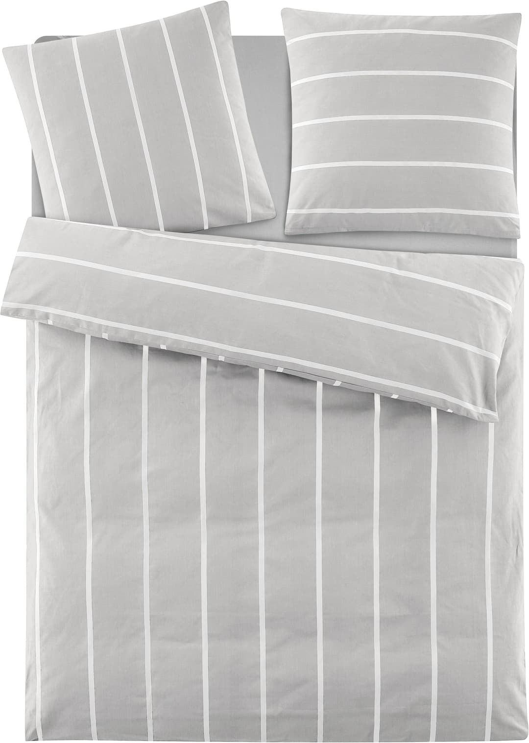 OTTO home Wendebettwäsche MIETTE | Grau