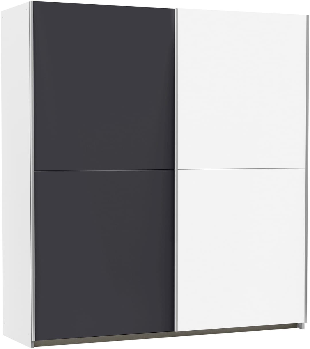 rauch Schwebetürenschrank Saturn | Weiß
