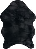 Paco Home Fellteppich Pelt 640 | Schwarz