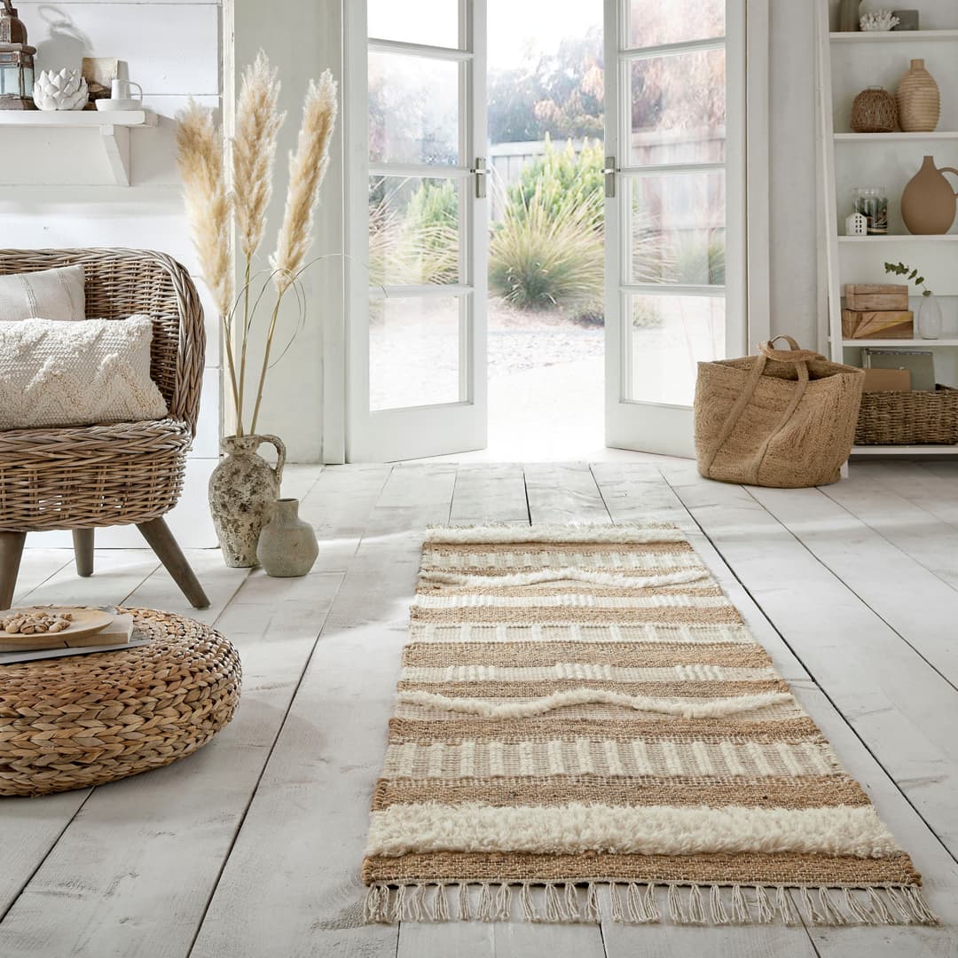 FLAIR RUGS Läufer Medina | Beige