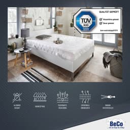 Komfortschaummatratze Double Deluxe 20 | Weiß