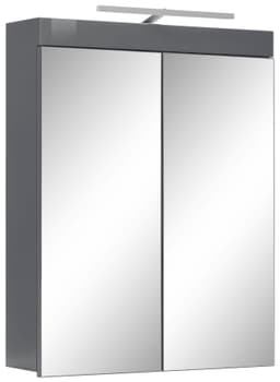 welltime Spiegelschrank Avena | Grau