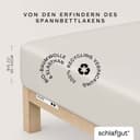 Schlafgut Spannbettlaken PURE | Beige
