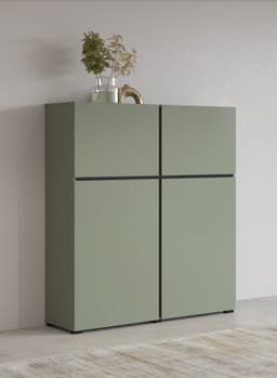 OTTO home Highboard Cross | Grün