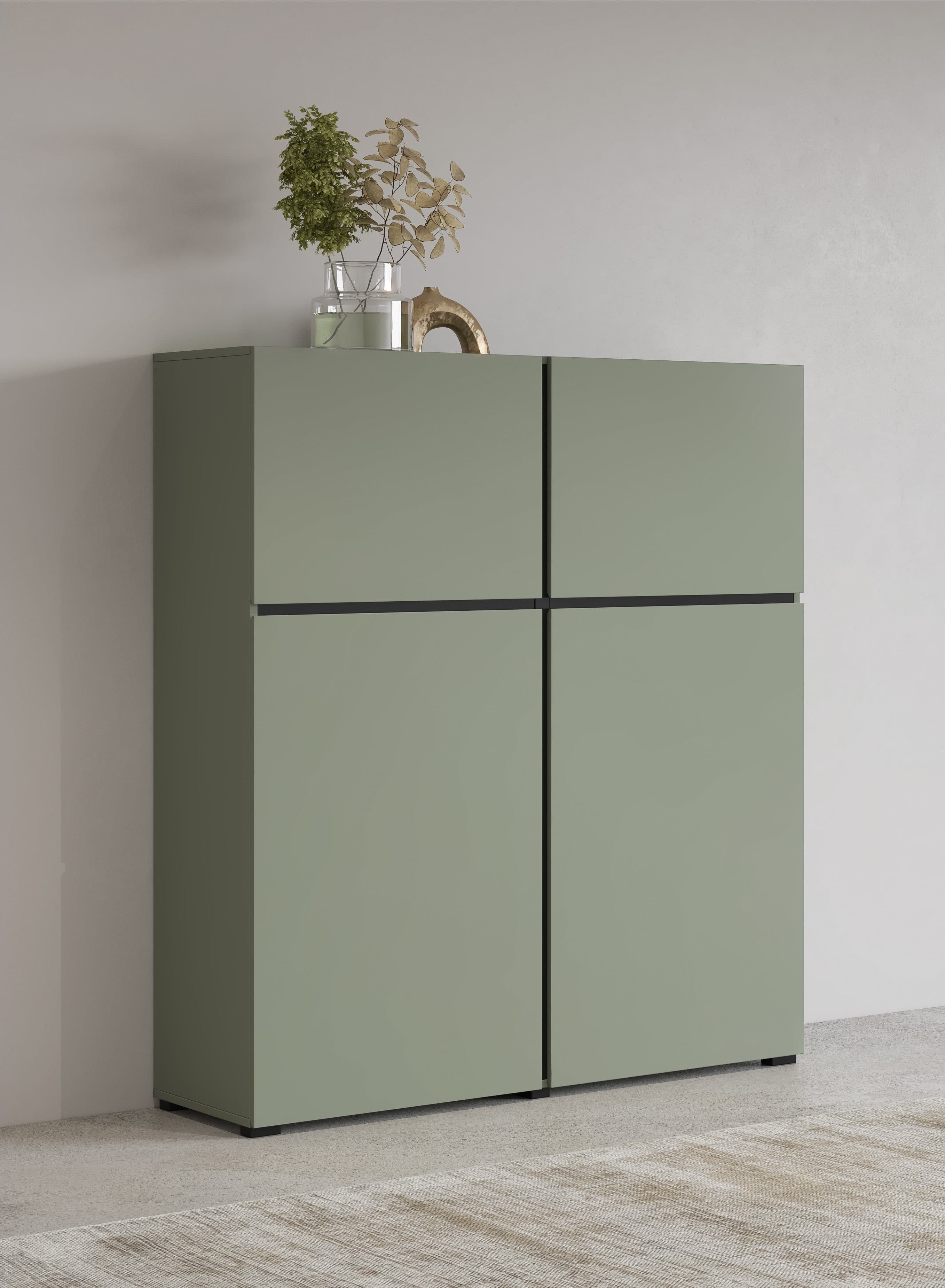 OTTO home Highboard Cross | Grün