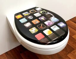 ADOB WC-Sitz App | Mehrfarbig
