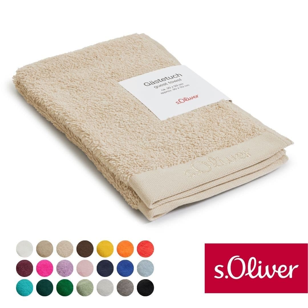 s.Oliver Gästehandtuch | Beige