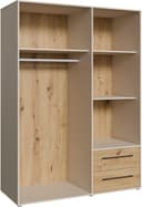 FORTE Kleiderschrank Mokkaris | Holztöne 5