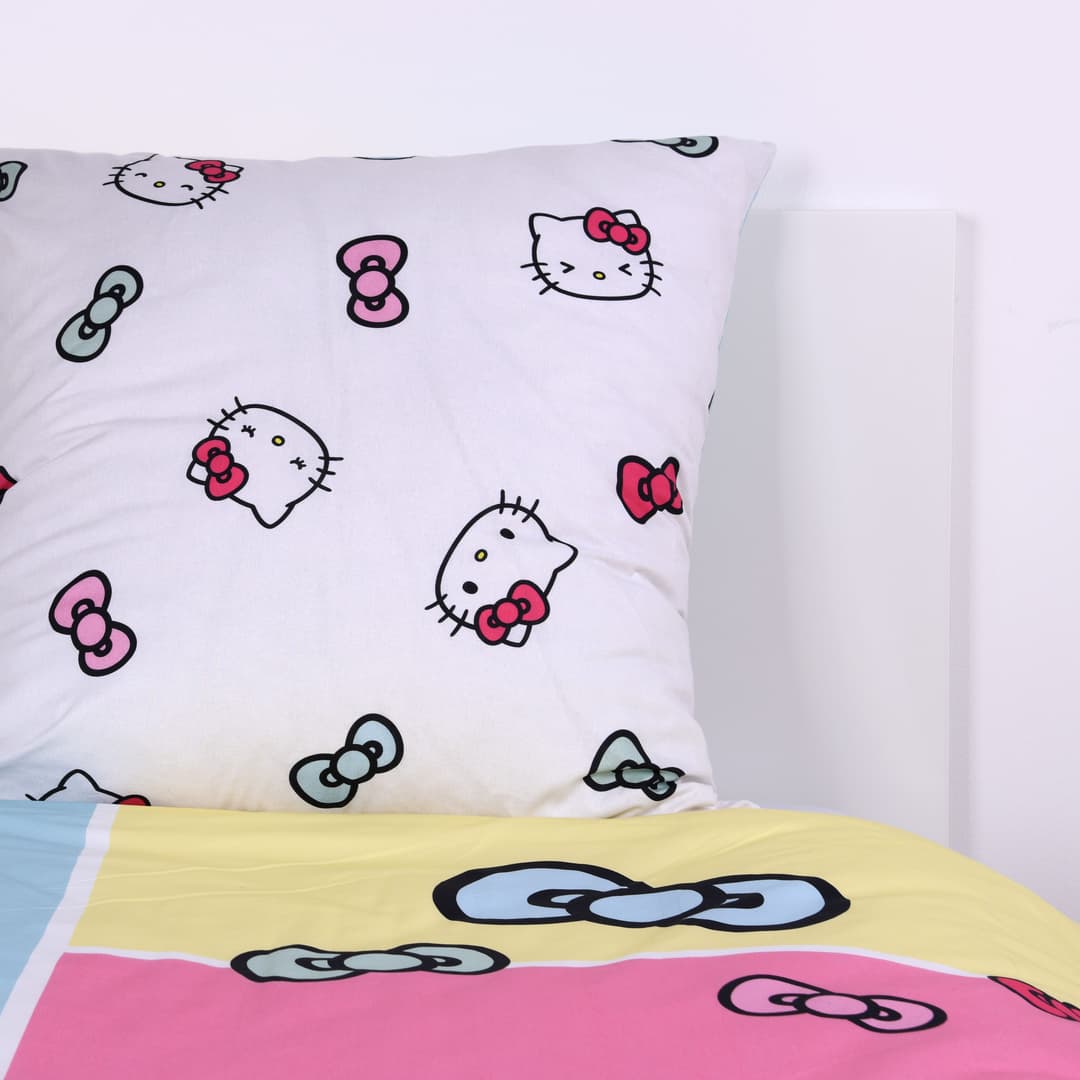 Hello Kitty Bettwäsche Renforcé | Mehrfarbig